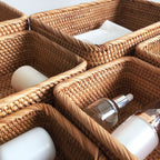 Rectangular Rattan Storage Basket