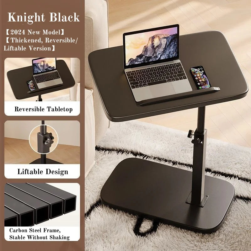 SwiftLift Side Table - Black Frame
