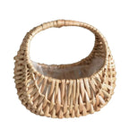 Willow Rattan Flower Girl Basket