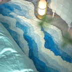 Ocean Wave Tufted Rug