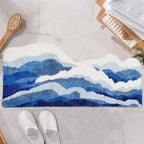 Ocean Wave Tufted Rug