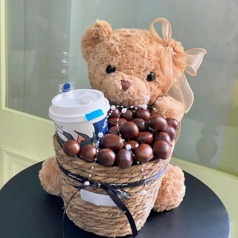 Straw Weaving Flower Plant Pot - Mini