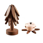 Wooden Tree Shape Hot Dish Trivets