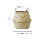 Eco-Friendly Tropical Sea Grass Wicker Storage Basket