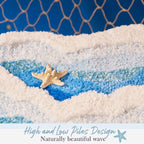 Ocean Wave Tufted Rug