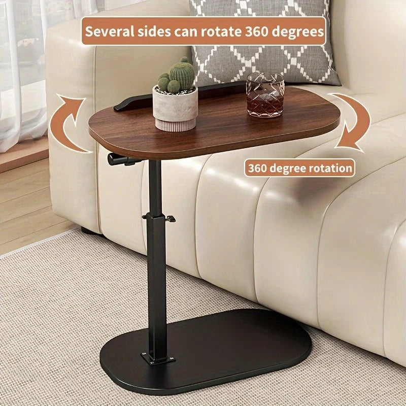 SwiftLift Side Table - Black Frame
