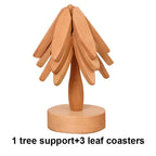 Wooden Tree Shape Hot Dish Trivets