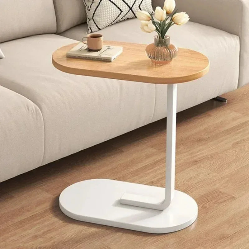 SwiftLift Side Table - White Frame