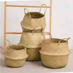 Willow Sea Grass Wicker Storage Basket