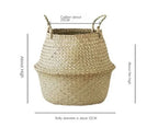 Eco-Friendly Tropical Sea Grass Wicker Storage Basket